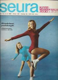 Seura 1969 nr 10 / Jääprinsessat, Hampuri, Miss Suomi, lennokit, made in USA, Kemi 100 v