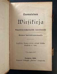 Suomalainen Wirsikirja - Ewankelis-Lutherilaisille Seurakunnille - Suomen suuriruhtinaan maasta (1901)
