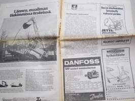 Koneviesti 1977 nr 6 - Kevätkauden tuntumassa, Onneksi kylvölannoitin on keksitty, Ennätysmäärä traktoreita rekisteriin viime vuonna, Muoviputket salaojituksessa,ym.