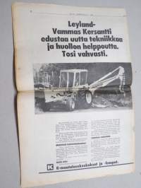 Koneviesti 1977 nr 12 - Koneita tarjolla yli oman tarpeen, Lannoitusvuosi alkaa - Kaupan ei enää pelkkiä irtolannoitteita vaan koko käsittelysysteemi, ym.