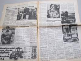 Koneviesti 1977 nr 14 - Uusi Zetor-ohjaamo, Toinenkin tapa säilörehun tekoon, Turhasta työsuojelubyrokratiasta miljoonalasku maataloudelle, ym.