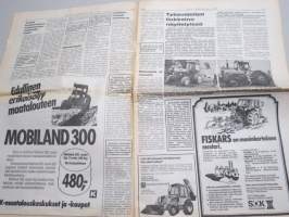 Koneviesti 1977 nr 14 - Uusi Zetor-ohjaamo, Toinenkin tapa säilörehun tekoon, Turhasta työsuojelubyrokratiasta miljoonalasku maataloudelle, ym.