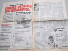 Koneviesti 1977 nr 14 - Uusi Zetor-ohjaamo, Toinenkin tapa säilörehun tekoon, Turhasta työsuojelubyrokratiasta miljoonalasku maataloudelle, ym.
