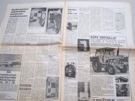 Koneviesti 1977 nr 21 - Sata litraa hehtaarille?, Kaksi ruosteenpoisto-ainetta, Kotimainen olkikattila sarjavalmstukseen, Puolasta palattua, ym.