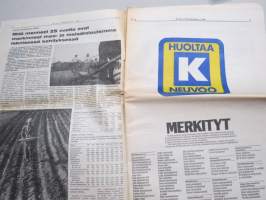 Koneviesti 1977 nr 22 - 25 vuotta käytännön ammattitietoa, Elvyttely ja energia, Maatalouskoneiden hinnanmuodostus on nyt selvitetty, Mitä heille nyt kuuluu?, ym.