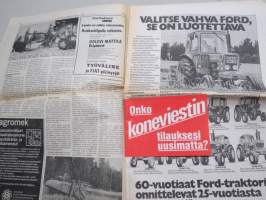 Koneviesti 1977 nr 22 - 25 vuotta käytännön ammattitietoa, Elvyttely ja energia, Maatalouskoneiden hinnanmuodostus on nyt selvitetty, Mitä heille nyt kuuluu?, ym.