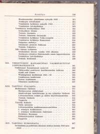 Toinen maailmansota, 1954. 2.p. 75 karttaluonnosta, 4 karttaliitettä, 242 liitekuvaa. Erittäin runsas kuvitus!