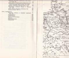 Toinen maailmansota, 1954. 2.p. 75 karttaluonnosta, 4 karttaliitettä, 242 liitekuvaa. Erittäin runsas kuvitus!