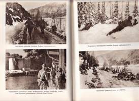 Toinen maailmansota, 1954. 2.p. 75 karttaluonnosta, 4 karttaliitettä, 242 liitekuvaa. Erittäin runsas kuvitus!