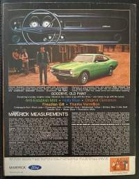 Ford Maverick -myyntiesite 1969