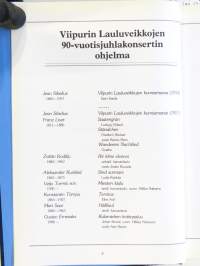 Laulu kaikumahan –  Viipurin Lauluveikot 90 vuotta 1897-1987