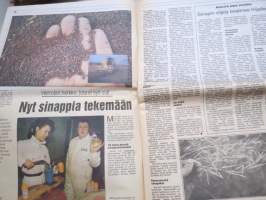 Koneviesti 1992 nr 1 - Smithfield Show ´92 - Aina vain brittiläisempi näyttely, Lisää Agritechnica-näyttelyn uutuuksia, Nyt sinappia tekemään, Leikkuupuimurit, ym.