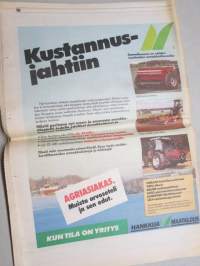 Koneviesti 1992 nr 1 - Smithfield Show ´92 - Aina vain brittiläisempi näyttely, Lisää Agritechnica-näyttelyn uutuuksia, Nyt sinappia tekemään, Leikkuupuimurit, ym.