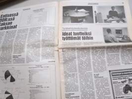 Koneviesti 1992 nr 2 - Massey-Ferguson 390 Agri Power - Perus-nelivedon parannettu painos, Nopeutta ja voimaa kokeneelle kuljettajalle, Avant Tecno, ym.