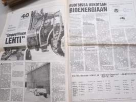 Koneviesti 1992 nr 3 - Maarakennuskoneiden myynti meni jumiin 1991,Raiseli 2,4M Hydraulisesti hallittava takakauha,Agromek´92 Kansainvälistyvä tanskalaisnäyttely,ym.