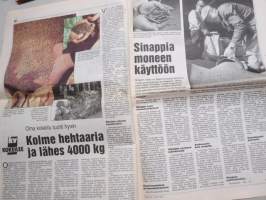 Koneviesti 1992 nr 19 - Moottorikelkka 93 - Super-muskelit vasta tulossa, Ski Doo Nordik 377 R - Kaksi-pyttyinen poromies-kelkka, Yamaha Viking 540 II, ym.