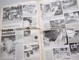 Koneviesti 1992 nr 22 - Vuoden viat, Turengista tulevaisuuden teknologiaa, Agrolux AX - uusi terämalli, Monitoimikone moneen lähtöön, Uudet symboli-standardit, ym.
