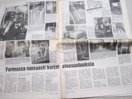 Koneviesti 1991 nr 7 - Monitaitoinen maatilakuormain, Elääkö maatalouden laskentakeskus sortoaikaa?, Claas Jaguar 690 SL - Tehoa rehuntekoon, ym.