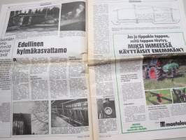Koneviesti 1991 nr 8 - Moteska M-1000-16 XH -Laatu-ruisku, Harmaatuonnin hinta, Hyöty irti viherkesannoinnista, Tarkkuutta lannoitukseen, ym.