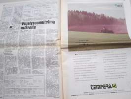 Koneviesti 1991 nr 8 - Moteska M-1000-16 XH -Laatu-ruisku, Harmaatuonnin hinta, Hyöty irti viherkesannoinnista, Tarkkuutta lannoitukseen, ym.