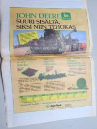Koneviesti 1991 nr 8 - Moteska M-1000-16 XH -Laatu-ruisku, Harmaatuonnin hinta, Hyöty irti viherkesannoinnista, Tarkkuutta lannoitukseen, ym.