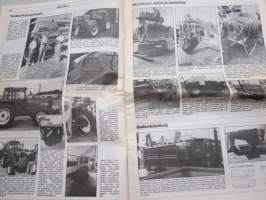 Koneviesti 1991 nr 14 - Konekentän laidalta - Konkurssit ja irtisanomiset muoti-ilmiö, Maatalous-näyttelyt - Väki vähenee, konekenttä kapenee, ym.
