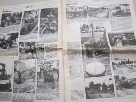 Koneviesti 1991 nr 14 - Konekentän laidalta - Konkurssit ja irtisanomiset muoti-ilmiö, Maatalous-näyttelyt - Väki vähenee, konekenttä kapenee, ym.