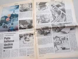Koneviesti 1991 nr 15 - Puutarhatekniikka - näyttelyllä oli pallo hallussa tänäkin vuonna, Konekentän laidalta Kesätapahtumien taustaa, Suoraa kauppaa tehtaalta, ym.