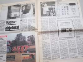 Koneviesti 1991 nr 15 - Puutarhatekniikka - näyttelyllä oli pallo hallussa tänäkin vuonna, Konekentän laidalta Kesätapahtumien taustaa, Suoraa kauppaa tehtaalta, ym.