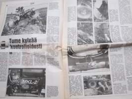 Koneviesti 1991 nr 16 - Monipuolinen lisävaruste, Westem - Tukeva takakauha, Kalkkia kesannolle, Heinänkuivuri elementeistä, Perävaunukuivuri perunalle, ym.