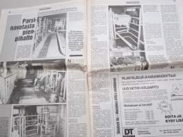 Koneviesti 1991 nr 20 - Pomo-Livakalla - Lietettä nurmen alle, New Holland TC -Uusia puimureita, Tiineys kuulolla, Paalit silpuiksi, ym.