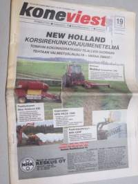 Koneviesti 1991 nr 20 - Pomo-Livakalla - Lietettä nurmen alle, New Holland TC -Uusia puimureita, Tiineys kuulolla, Paalit silpuiksi, ym.