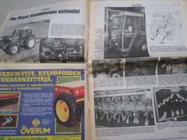 Koneviesti 1990 nr 2 -The Royal Smithfieldin uutuudet,Konekentän laidalta -Suomen välirahastus,Ruotsin alennukset,Valmet do Brasil- 30-vuotta traktorivalmistusta,ym.