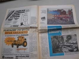 Koneviesti 1990 nr 2 -The Royal Smithfieldin uutuudet,Konekentän laidalta -Suomen välirahastus,Ruotsin alennukset,Valmet do Brasil- 30-vuotta traktorivalmistusta,ym.