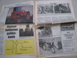 Koneviesti 1990 nr 2 -The Royal Smithfieldin uutuudet,Konekentän laidalta -Suomen välirahastus,Ruotsin alennukset,Valmet do Brasil- 30-vuotta traktorivalmistusta,ym.