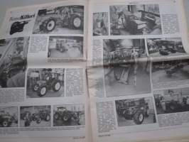 Koneviesti 1990 nr 8 - Torjunta-aineiden annostelulaitteet nyt ja tulevaisuudessa, Konekentän laidalta - Kasvinsuojeluaineiden käyttö puoleen, Kone killeri, ym.