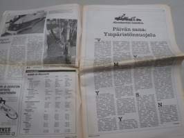 Koneviesti 1990 nr 11 - Magnum ja Maxxum - Voimakaksikko, Konekentän laidalta - Päivän sana; Ympärstönsuojelu, Markkinoiden sadetuslaitteistot, ym.