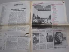 Koneviesti 1990 nr 17 - Same Antares 130 - Elektronista ajoa, Maxpo vakuutti - Maarakennusala voi hyvin, Näyttelykalenteri - Ulkomaiset maatalousnäyttelyt, ym.