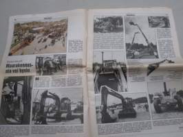 Koneviesti 1990 nr 17 - Same Antares 130 - Elektronista ajoa, Maxpo vakuutti - Maarakennusala voi hyvin, Näyttelykalenteri - Ulkomaiset maatalousnäyttelyt, ym.