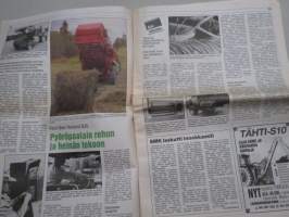Koneviesti 1990 nr 22 - Kaivurikuormainten varaosien hintahaitari venyy katkeamispisteeseen, Konekentän laidalta -Onko tulossa pöljä päätös?,Ford New Holland 835,ym.