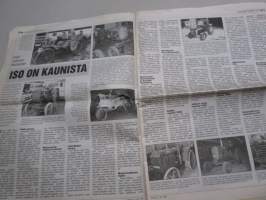 Koneviesti 1993 nr 2 - Hinattava niittomurskain, Konekentän laidalta - Herrojen kiireet sotkevat rekisteröinnin, Kronoksen lapiorullalääkkeet uudistuvat, ym.