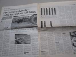 Koneviesti 1993 nr 5 - Kasvintuotannon haasteet, Biodieselin edut rohkaisevat, Välineet ja menetelmät kehittyvät,Konekentän laidalta -Markka laskee,hinnat nousee,ym.