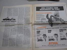 Koneviesti 1993 nr 6 - Aluskasvillisuus ja keskusteluliikkeet,SIMA´93:n traktorit,Konekentän laidalta -Liikenneministeriön kiireet ja Eestin maatalous-koneteollisuus