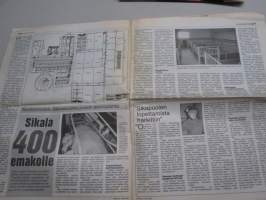 Koneviesti 1993 nr 6 - Aluskasvillisuus ja keskusteluliikkeet,SIMA´93:n traktorit,Konekentän laidalta -Liikenneministeriön kiireet ja Eestin maatalous-koneteollisuus