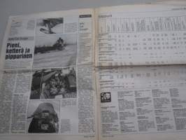 Koneviesti 1993 nr 6 - Aluskasvillisuus ja keskusteluliikkeet,SIMA´93:n traktorit,Konekentän laidalta -Liikenneministeriön kiireet ja Eestin maatalous-koneteollisuus