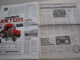 Koneviesti 1993 nr 8 - Markat konekannan kunnossapitoon, Hugo Güldner - Mies ja traktori, Sotien jälkeen tupakankasvatus kannatti, Kourasaha ja kokopuuhake?, ym.
