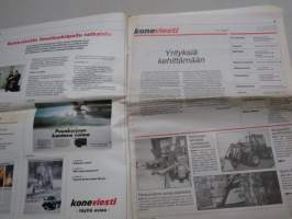 Koneviesti 1993 nr 9 - Yrityksiä kehittämään, &quot;Henkilökohtainen&quot; perunan-istutuskone, Konekentän laidalta - Tekniikalla eroon verottajan mielivallasta, ym.