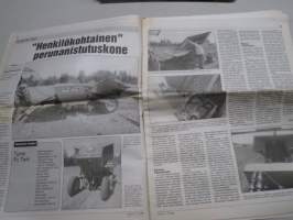 Koneviesti 1993 nr 9 - Yrityksiä kehittämään, &quot;Henkilökohtainen&quot; perunan-istutuskone, Konekentän laidalta - Tekniikalla eroon verottajan mielivallasta, ym.