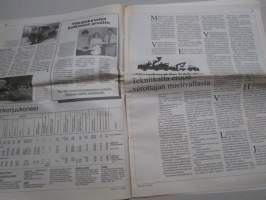 Koneviesti 1993 nr 9 - Yrityksiä kehittämään, &quot;Henkilökohtainen&quot; perunan-istutuskone, Konekentän laidalta - Tekniikalla eroon verottajan mielivallasta, ym.