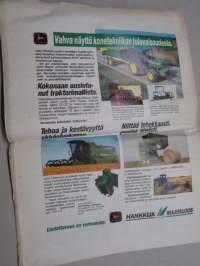 Koneviesti 1993 nr 10 - Keskittyminen vai näivettyminen?, Pyöröpaalien käsittely ruokintavaiheessa, Monikäyttöinen paalisilppuri, ym.
